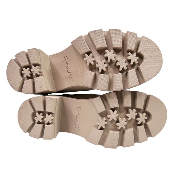 Splendid Mikayla Faux Fur-Lined & Trim Combat Boots - Size 7 - Picture 7 of 13